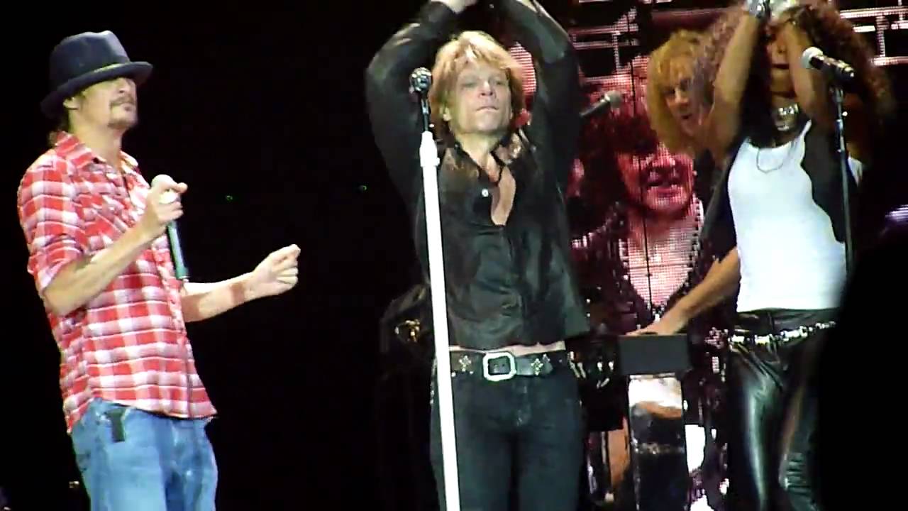 BON JOVI ft Kid Rock - Old Time Rock & Roll - 25/06/2010, London O2 Arena
