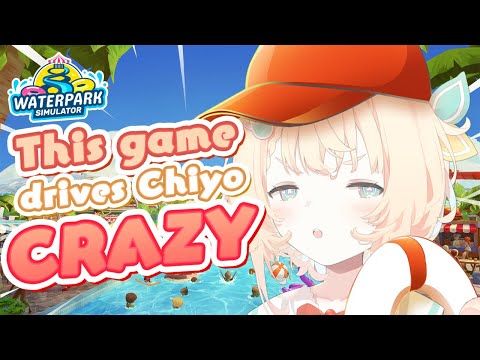 Chiyo RAGES in Waterpark Simulator Because of THIS? #vtuber #vtuberid #vtuberclips