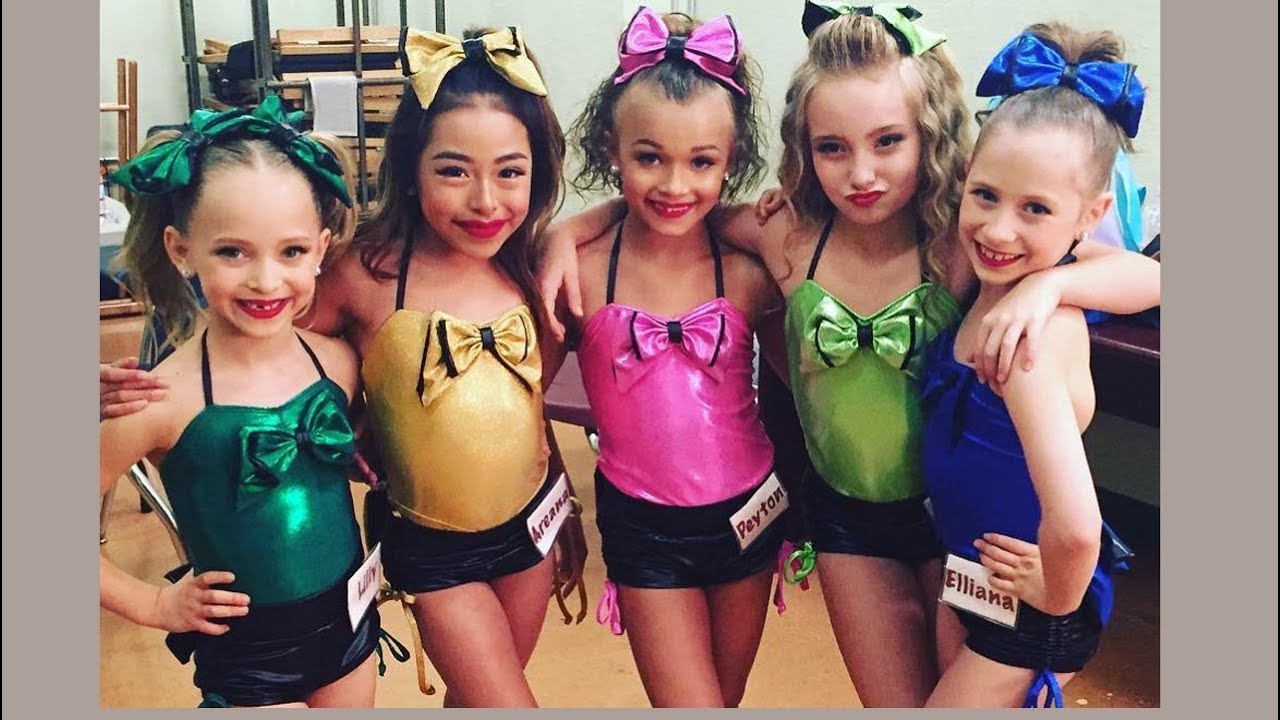 Dance Moms Mini's From Oldest To Youngest-stars gossips
