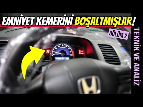 Honda Civic FD6 Airbag ve Kemer Sorunu Masrafları Katladı | 2.Bölüm