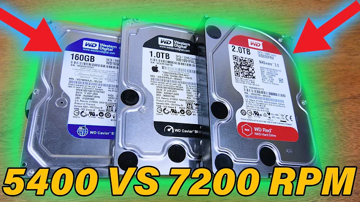 5400RPM vs 7200RPM Drive Show Down - Is Faster Better?