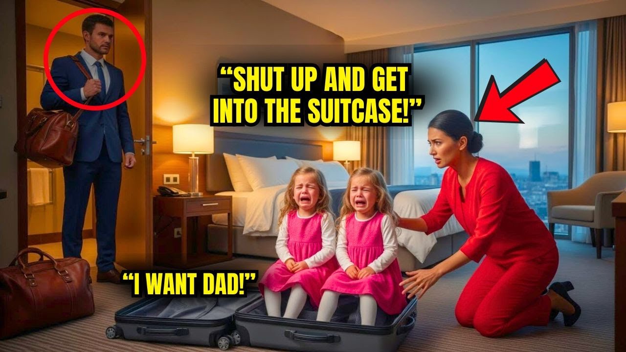 The millionaire arrives without warning and sees his fiancée packing the suitcases and taking