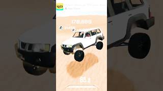 NISSAN SUV GOES FLYING WHILE DUNE BASHING IN THE DESERT! 😱🔥 #Shorts