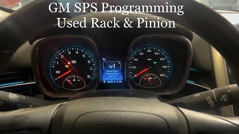 Successfully Programming a 2014 Malibu Used Rack & Pinion. C0565