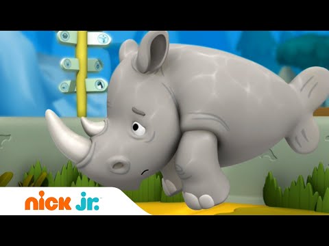 Гуппи и пузырики | Одинокий носорог | Nick Jr. Россия