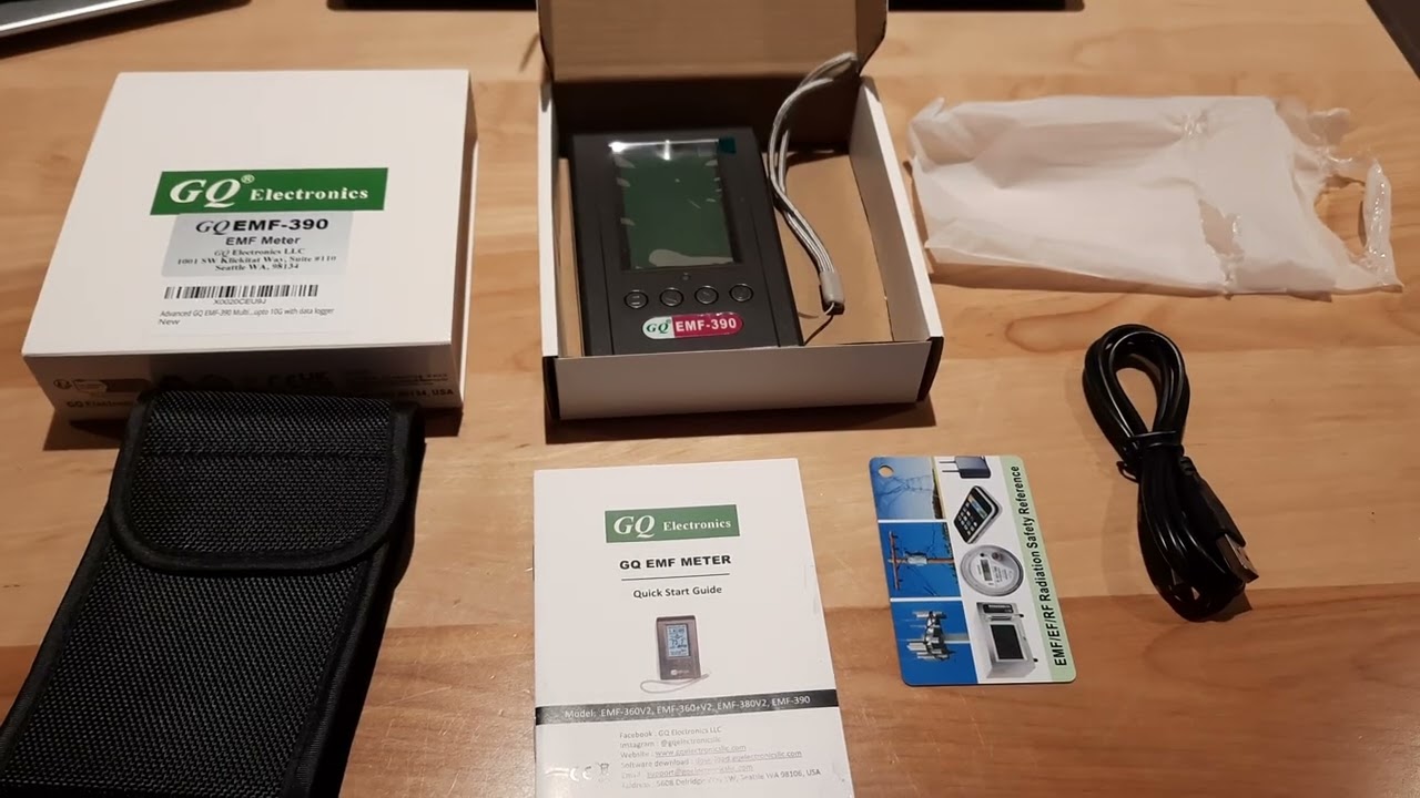 GQ 390 RF EF EMF Oct 6 2025