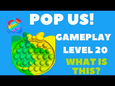 Pop Us! Gameplay Level 20 | What is this ?Please Comment Down Friends