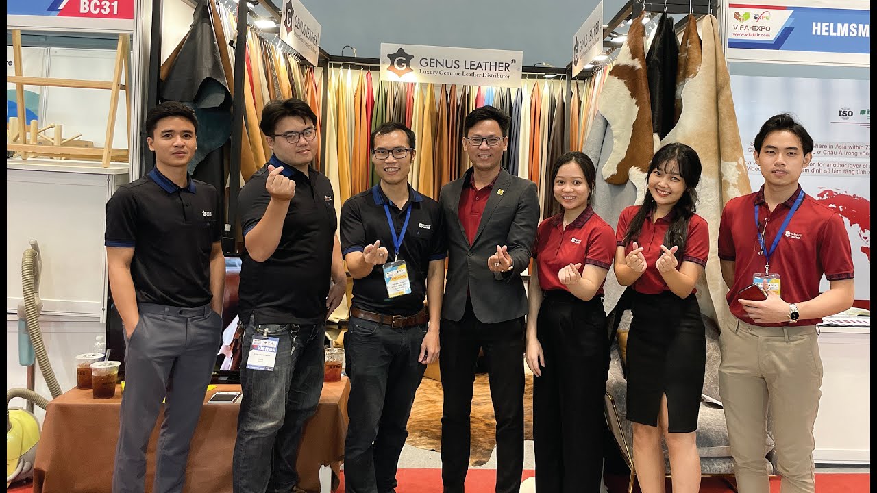 Genus Leather at Vietnam International Furniture & Home Accessories Fair 2022 - VIFA 2022