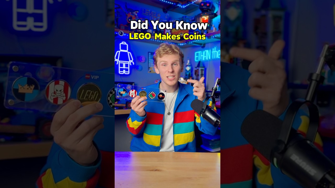 Did you know LEGO makes coins… 