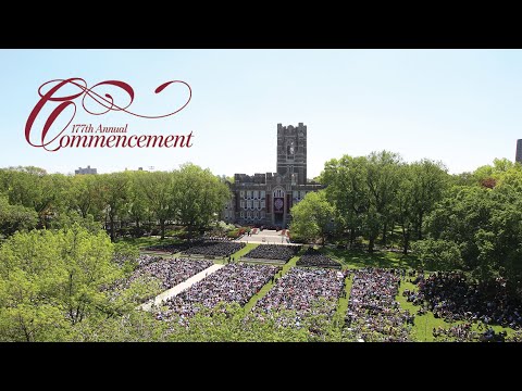 2022 Fordham University Commencement