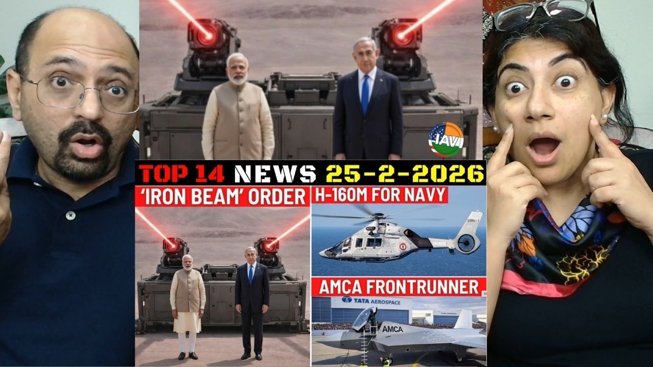 Indian Defence Updates : Iron Beam Order,H-160M For Navy,175 Super Sukhoi,TATA AMCA Frontrunner