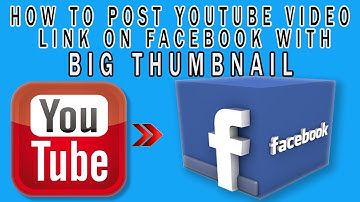 HOW TO MAKE BIG YOUTUBE THUMBNAIL FOR FACEBOOK | Tagalog Tutorial
