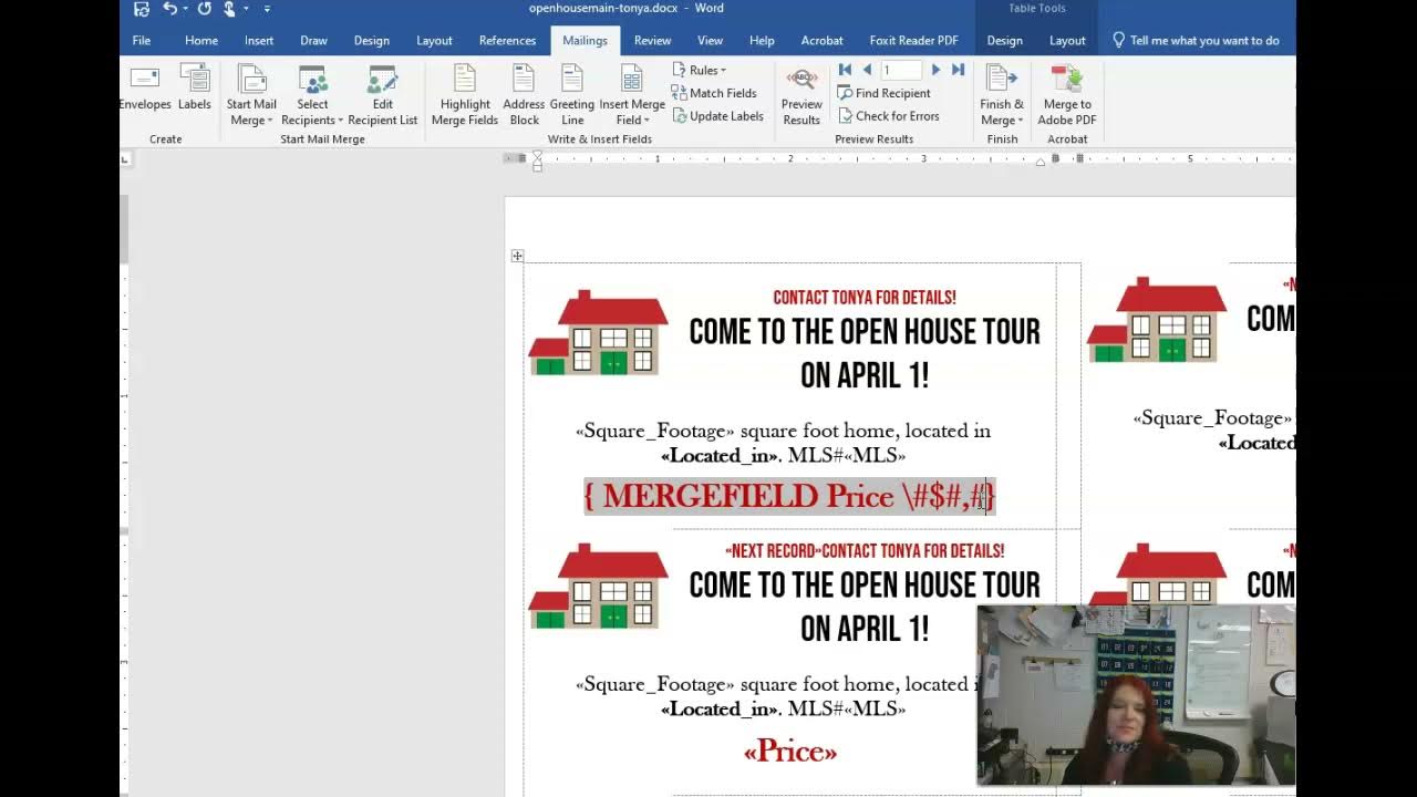 ACA Toggle Field Codes Mail Merge YouTube