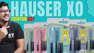 Hauser Xo Fountain Pen | Best Fountain under 60 Rs ? 🤔 Student Yard