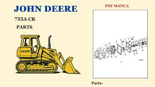 John Deere 755A Crawler Parts Manual PDF | PC1715 OEM Catalog Download