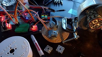 watch winder using : esp8266  and 28BYJ-48 / ULN2003 w/Serial Oled LCD LED Module