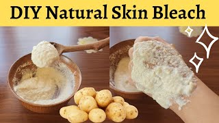 HOMEMADE FACIAL BLEACH AT HOME|DIY NATURAL FACE BLEACH|INSTANT SKIN BRIGHTENING,REMOVE TAN,DARK SPOT