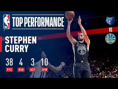 Stephen Curry Returns with 38 Pts and 10 Threes | December 30, 2017