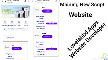 New Degine Maining Website Script #script #ptc #earning#hyiomax