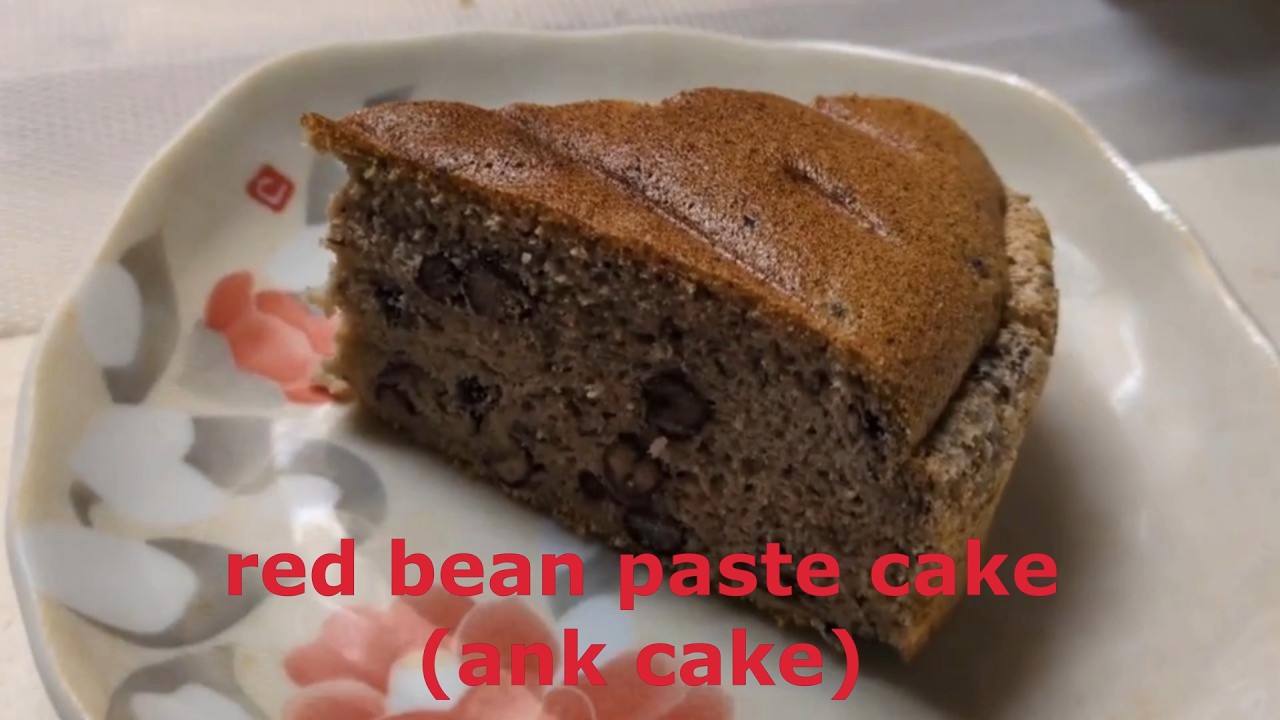 Anko cake(red bean paste cake)