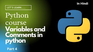 Variables and comments in python in Hindi | part 4