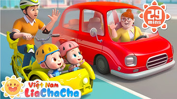 🚲 Đi ra ngoài cùng ba thật là vui | Gia đình hạnh phúc | LiaChaCha - Ca Nhạc Thiếu Nhi Việt Nam