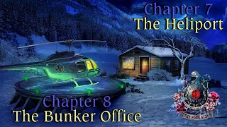 Let's Play - Mystery Trackers 4 - Four Aces - Ch.7 - The Heliport & Ch.8 - The Bunker Office [FINAL]