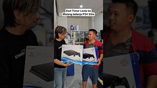 Terima kasih mas Evan dari Timor Leste ke Malang belanja PS4 Slim