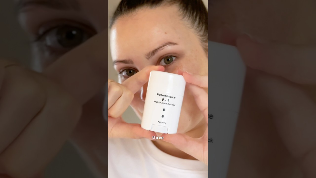 Trying 3 different products from B:lab | PART 3 | Matcha Sun Stick 