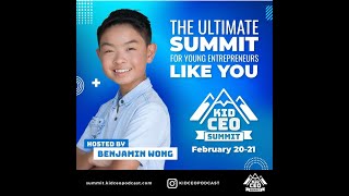 14 YO Podcaster/Entrepreneur Hosts Kid CEO Summit-We're Giving Away 2 Free Tix! (Dream Chasers Club)