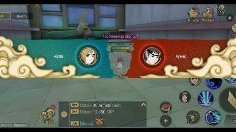 PVP 1vs1 - Naruto Slugfest (CBT) (MMORPG) Gameplay Android