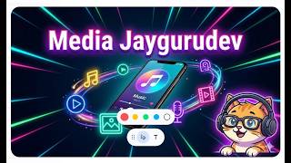 Celebrity Media Jaygurudev Android App | Audio, Video & Image Player 🎵📱 Wealth