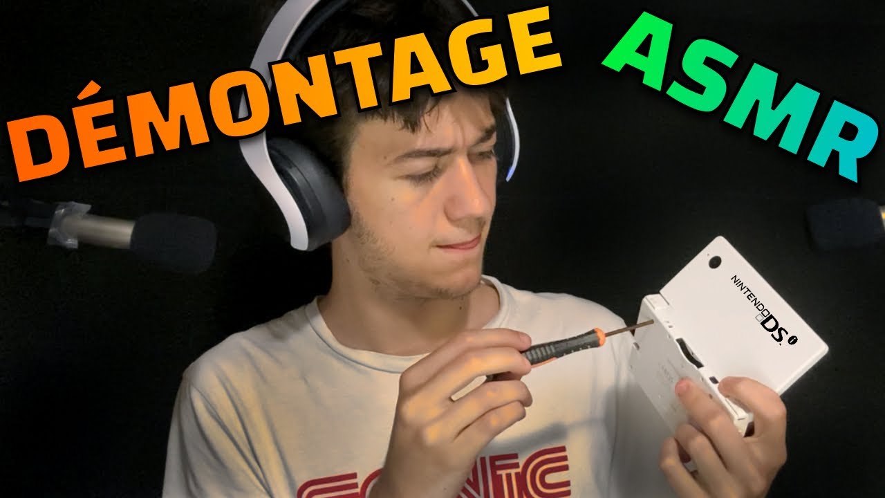 ASMR - Démontage d'une NINTENDO DSi