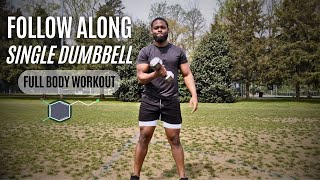 QUICK & EASY Single Dumbbell Workout to Build Strength and Burn Fat | FOLLOW ALONG AT HOME!