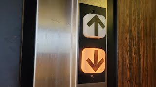 [EL] 1989 Dover Impulse Hydraulic Elevator at AB Tech K Ray Bailey Building (Asheville, NC)