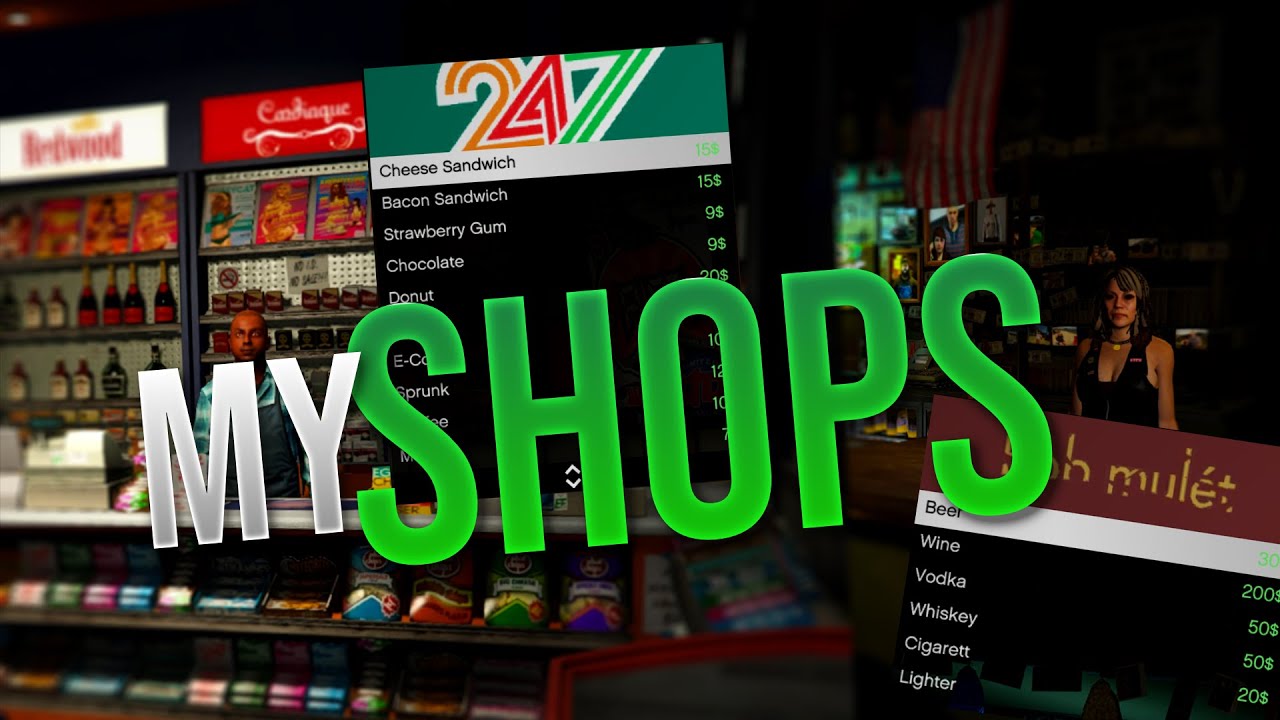 Myshops Fivem Script Showcase Youtube