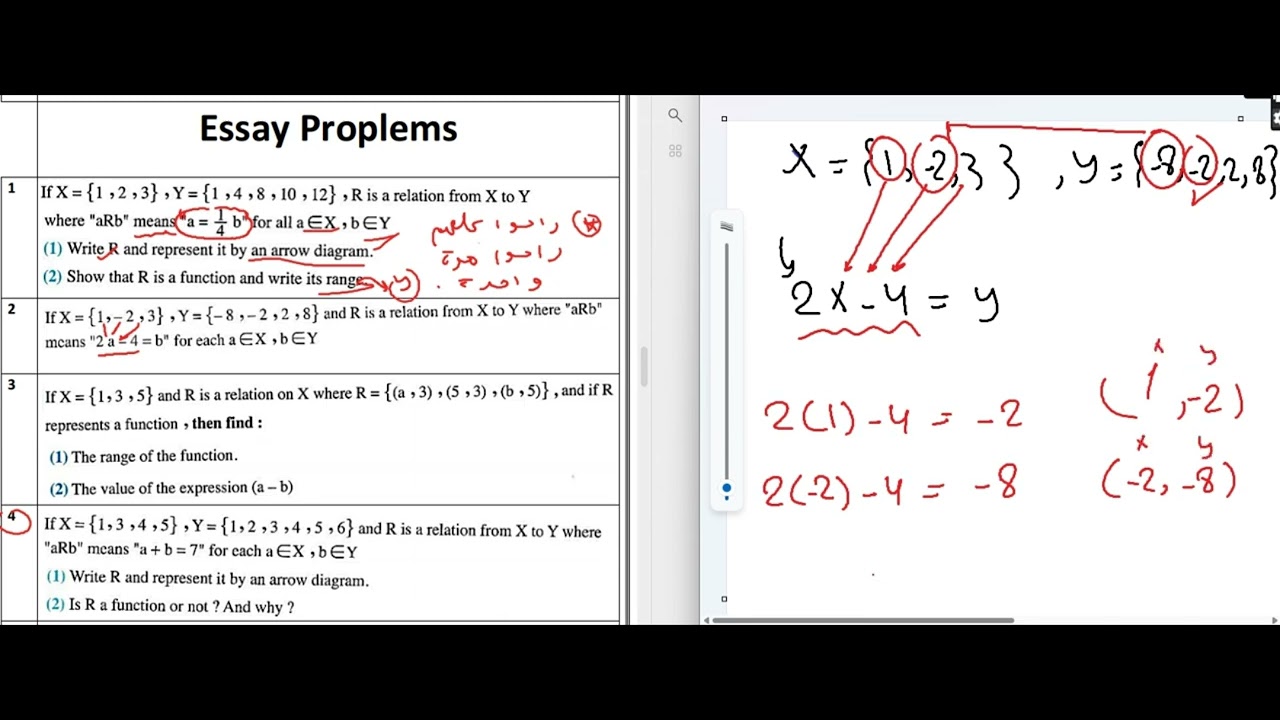 Final Revision Algebra prep3 part 2 first term 2026 - YouTube