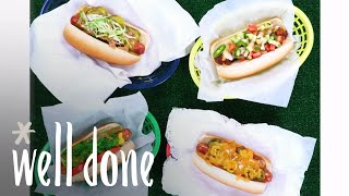 4 Outrageous Stadium Hot Dogs: Go Big Or Go Home | Recipe | Well Done