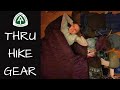 Appalachian trail thru hike 2024 gear list winter start with hammock