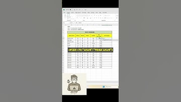 Belajar Rumus IF Excel (Lulus atau Tidak Lulus) Cuma 30 Detik #excel #exceltips #exceltutorial #tips