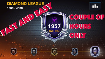 How to get league points Fast and Easy // Modern Combat 5 New Update