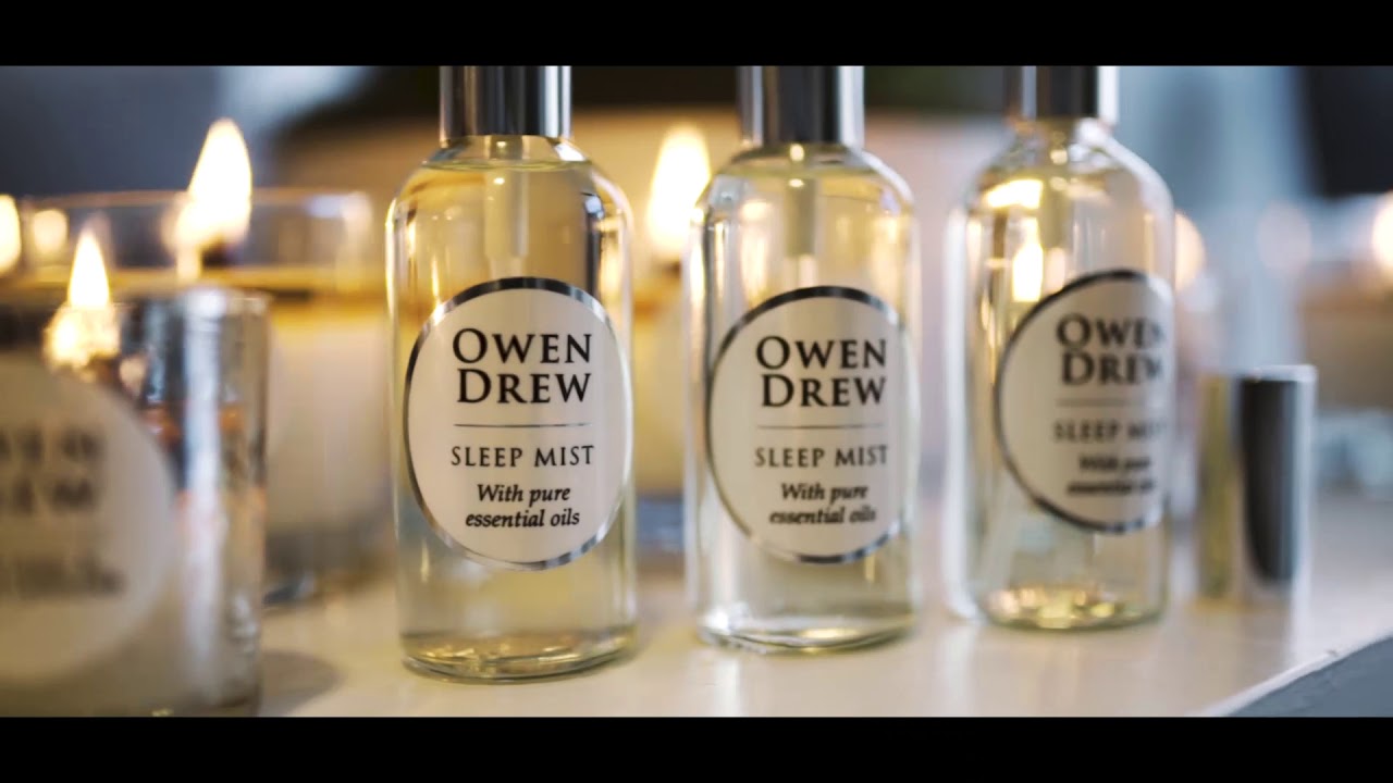 Introducing Owen Drew Sleep Mist.