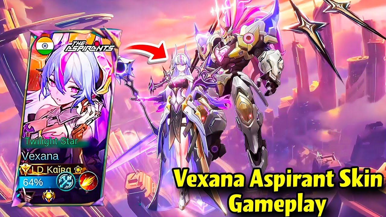 Vexana Aspirant Skin Gameplay‼️ Twilight Star💜
