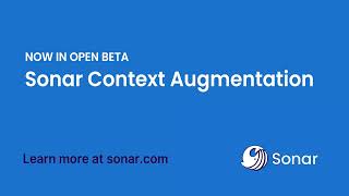 Sonar Context Augmentation: Better AI Code Before the First Line