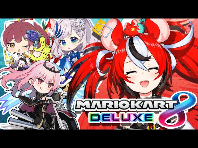 ≪MARIO 8DX≫  RACING WITH CALLI, REINE AND MARINE!のサムネイル