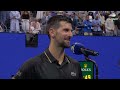 Novak Djokovic On-Court Interview | 2025 US Open Round 4