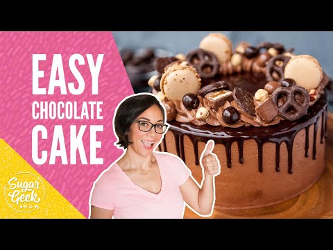 easy-chocolate-drip-cake