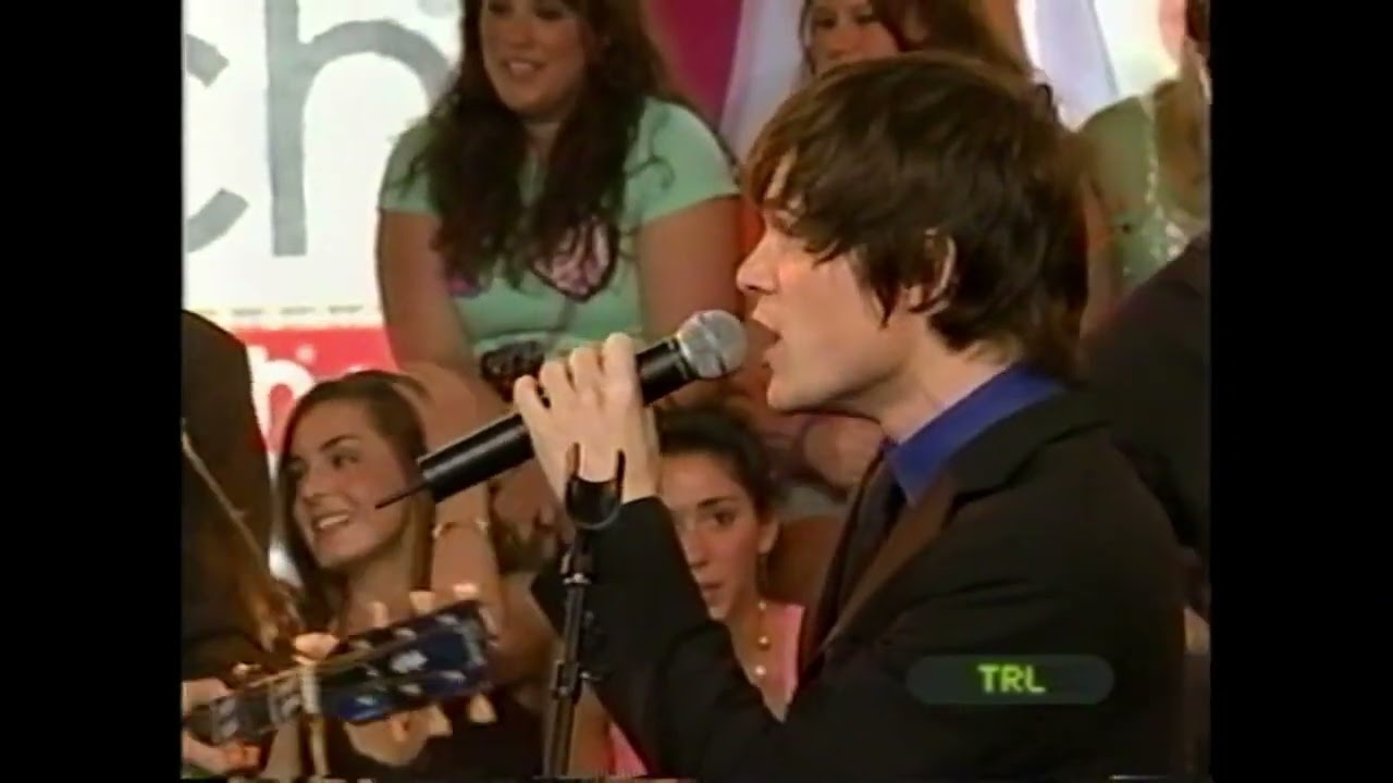 The Click Five  - Just the Girl on MTV TRL (July 28, 2005)