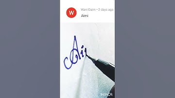 comment your name #handwriting #cursivewriting #writing #beautifulhandwriting #how #howto #shorts
