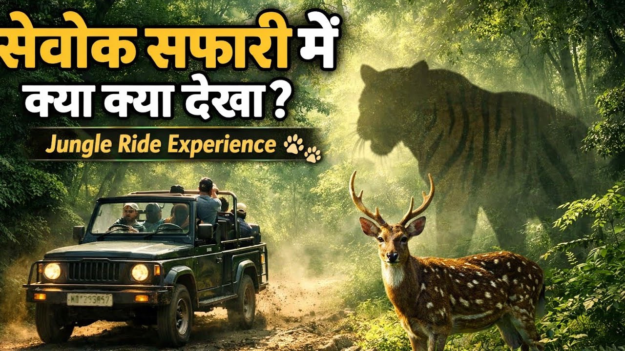 Sevok Safari Mein Kya Kya Dekha? 🐾 | Jungle Ride Experience